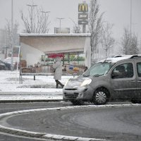 Snijeg u Slavonskom Brodu