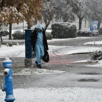 Snijeg u Slavonskom Brodu