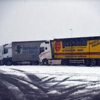 Snijeg na autocesti A1