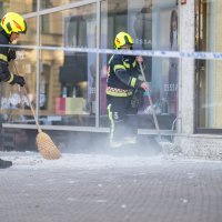Zagreb: Odlomio se komad pročelja zgrade u Ilici, policija ogradila područje