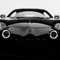 Alpine A110 S monokromatsko umjetničko remek-djelo Mathieua Cesara