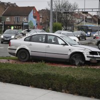 prometna nesreca na krizanju Vukovarske ulice i Ulice Hrvatske bratske zajednice.