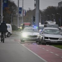 prometna nesreca na krizanju Vukovarske ulice i Ulice Hrvatske bratske zajednice.