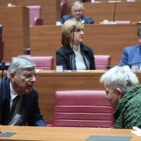 Sjednica Sabora na kojoj je izabrano deset sudaca Ustavnog suda
