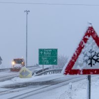 Gospić: Zimski uvjeti na autocesti A1