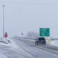 Gospić: Zimski uvjeti na autocesti A1