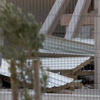 Urušavanje krova hale u Šibeniku