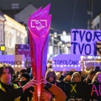 Prosvjed Za slobodnu kulturu u Bratislavi