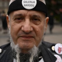 Prosvjed umirovljenika Protiv siromastva, korupcije i kriminala.