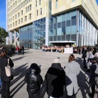 Prosvjed podrške riječkih studenata kolegama u Srbiji