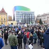 Zagreb: 'Adventski prosvjed' prosvjetnih djelatnika