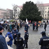 Zagreb: 'Adventski prosvjed' prosvjetnih djelatnika