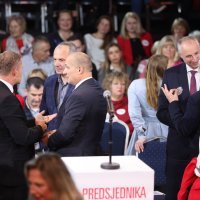 Zagreb: Predizborni skup predsjednika Milanovića