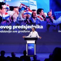 Predizborni skup Dragana Primorca u Zagrebu