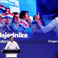 Predizborni skup Dragana Primorca u Zagrebu