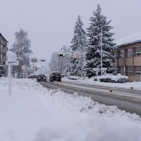 Jak vjetar i snijeg u Otočcu koji i dalje pada