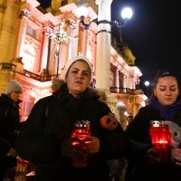 Okupljanje sudionika mirnog mimohoda Za sigurnu školu