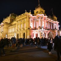 Okupljanje sudionika mirnog mimohoda Za sigurnu školu