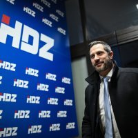 Dolazak članova na sjednicu Predsjedništva HDZ-a