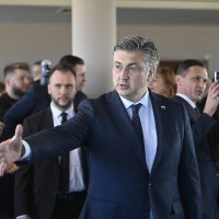 Dragan Primorac na konferenciji za medije