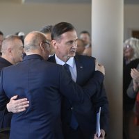 Dragan Primorac na konferenciji za medije