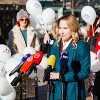 Završna konferencija za medije kandidatkinje za predsjednicu RH Marije Selak Raspudić