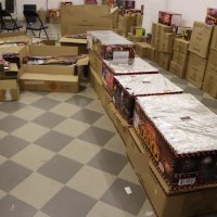 Zaplijenjena pirotehnika