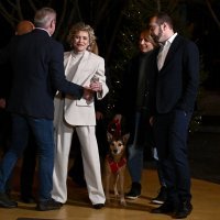 Ivana Kekin sa suprugom Milom stigla u predsjednički stožer