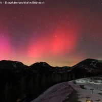 Polarna svjetlost nad Alpama