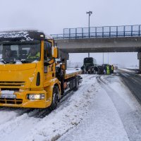 Lančani sudar kod Gospića