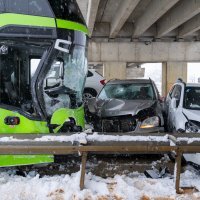 Lančani sudar kod Gospića
