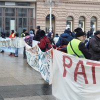 Molitelji su se okupili na Trgu bana J. Jelačića