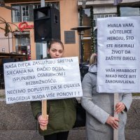 Zagreb: Održan prosvjed za zaštitu i sigurnost odgojno-obrazovnih ustanova