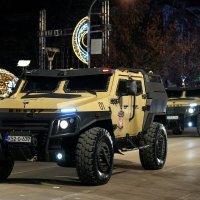 Banja Luka: Noćni vukovi na mimohodu povodom 'Dana Republike Srpske'