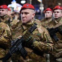 Banja Luka: Noćni vukovi na mimohodu povodom 'Dana Republike Srpske'