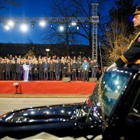 Banja Luka: Noćni vukovi na mimohodu povodom 'Dana Republike Srpske'