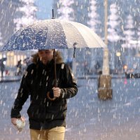 Snijeg od jutra pada u Zagrebu