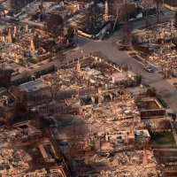 Satelitske snimke Pacific Palisadesa