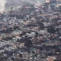 Satelitske snimke Pacific Palisadesa