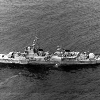 Fotografija sjevernokorejske fregate klase Najin snimljena 1993.