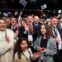 Slavlje u izbornom stožeru Zorana Milanovića