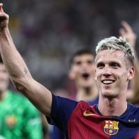 Dani Olmo; Barcelona Real Madrid, Superkup, 12.1.2025.