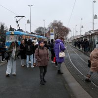 Zastoj tramvaja u Dubravi