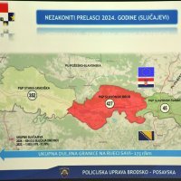 Davor Božinović u obilasku najduže riječne granice s BiH