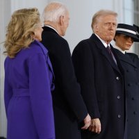 Jill Biden, Joe Biden, Donald Trump i Melania Trump