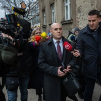Josip Dabro nakon razgovora u USKOK-u