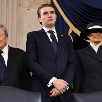 Melania Trump, Barron Trump i Viktor Knavs