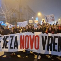 Studentski prosvjed u Novom Sadu