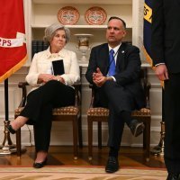 Susie Wiles i Dan Scavino