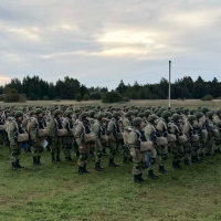Ruski padobranci tijekom vježbe Zapad 2021